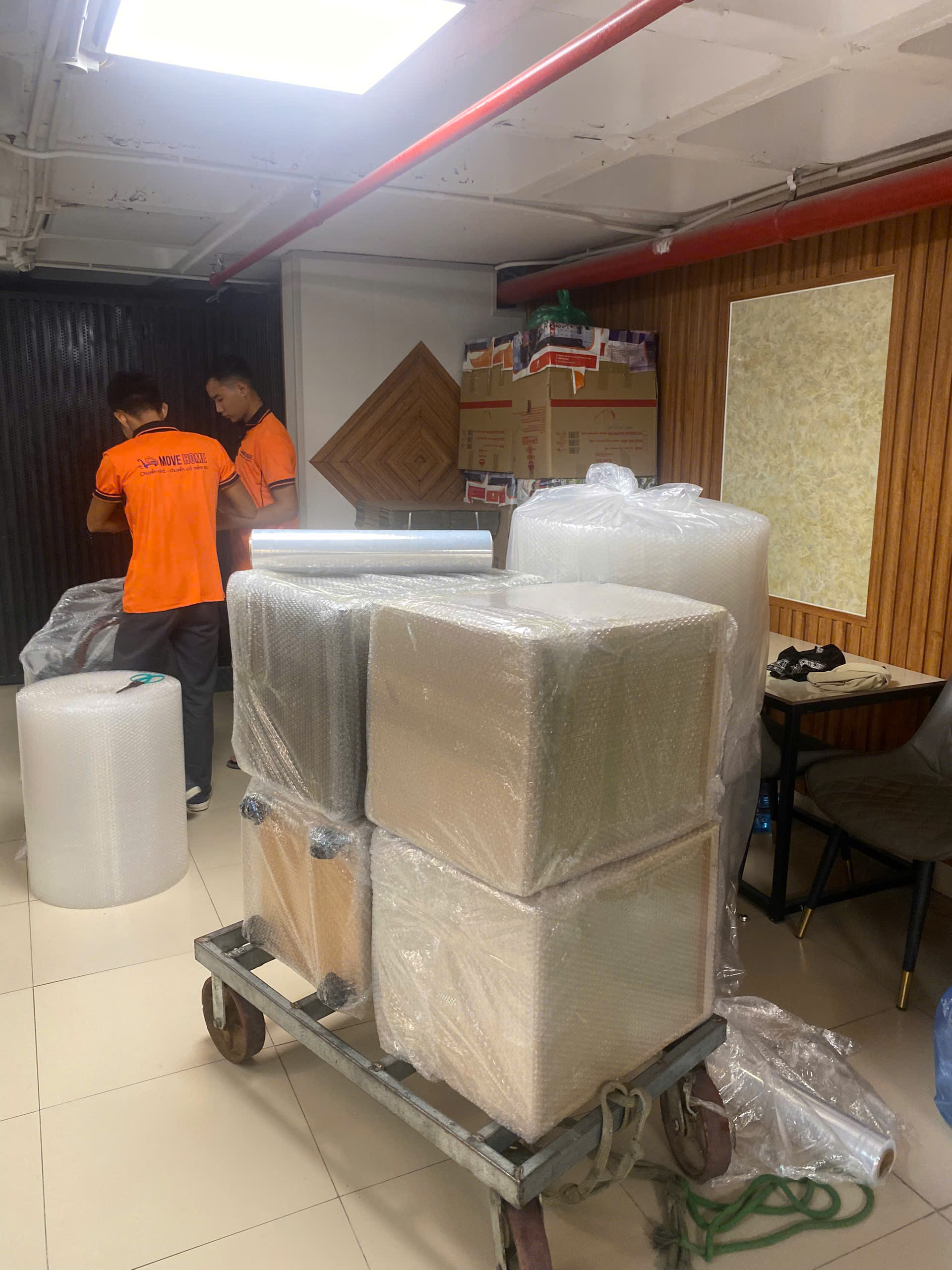 xốp hơi chống sốc