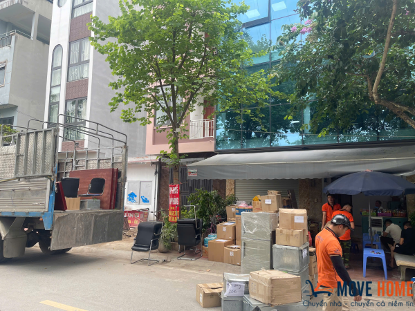Dịch vụ chuyển nhà trọn gói phường Giảng Võ uy tín 24/7