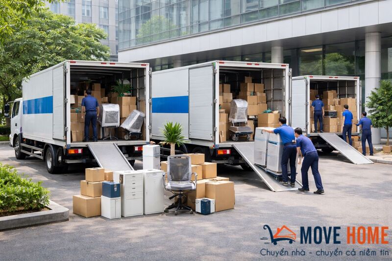 Dịch vụ thuê xe tải phường Kim Liên Hà Nội phục vụ 24/7