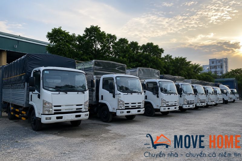 Dịch vụ cho thuê xe tải phường Vĩnh Hưng của Move Home