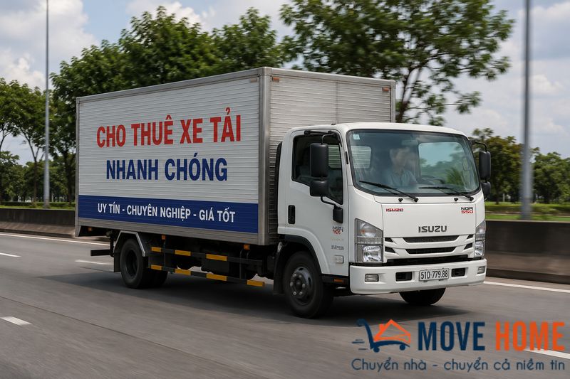 Dịch vụ cho thuê xe tải phường Phú Thượng