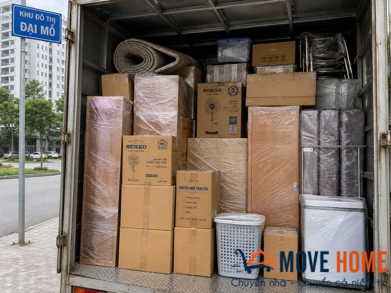 Dịch vụ chuyển nhà trọn gói phường Đại Mỗ